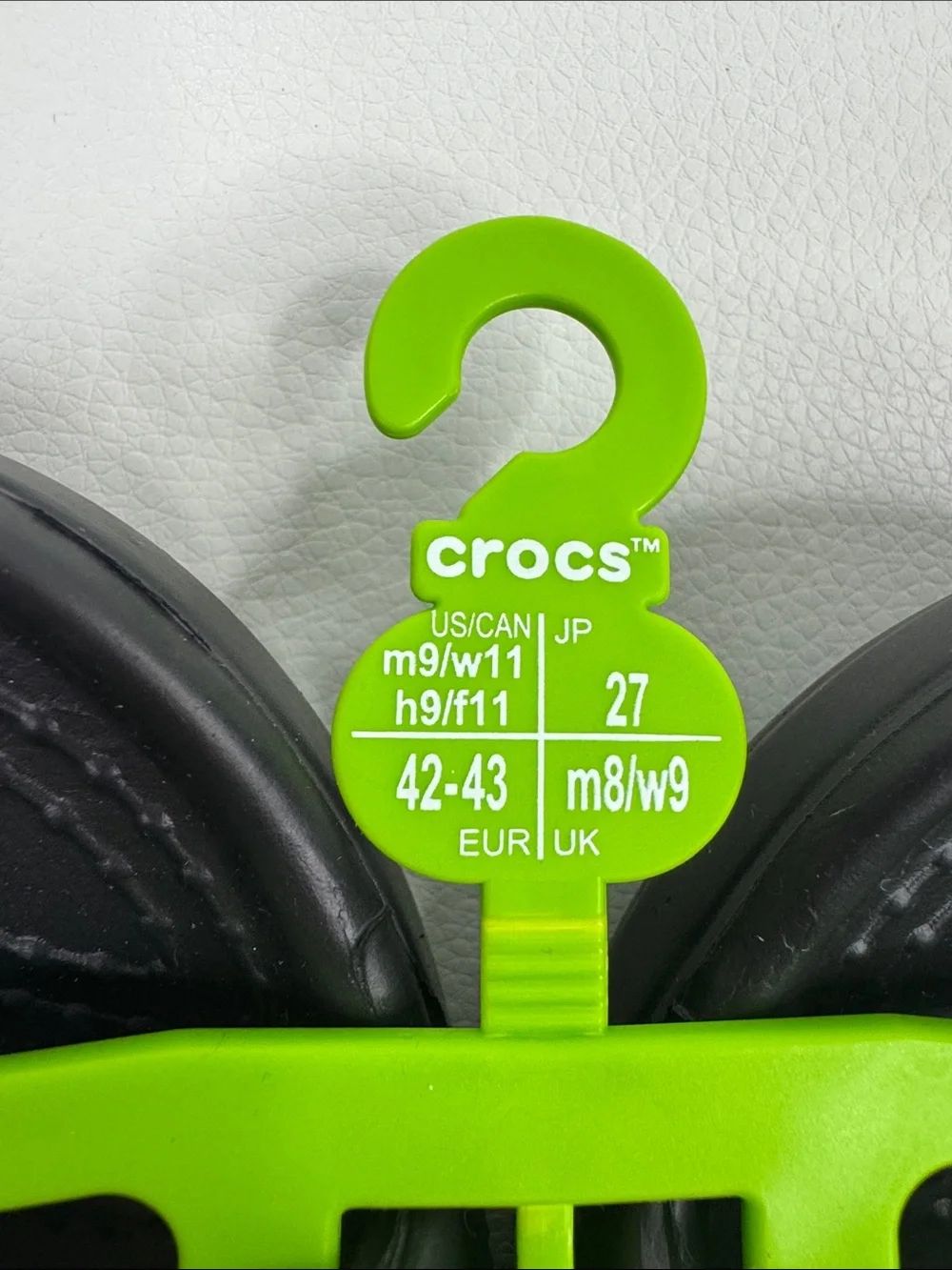 CROCS Baya UNISEX Black Slide Sandals sliders Open Toe Mens 9, Women’s 11 NEW